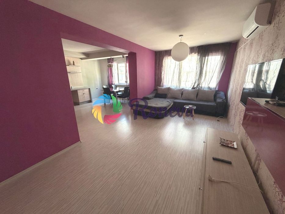 ТРИСТАЕН АПАРТАМЕНТ ПОД НАЕМ В РАЙОНА НА ЛЯТНО КИНО ТРАКИЯ.ЦЕНА 750€.