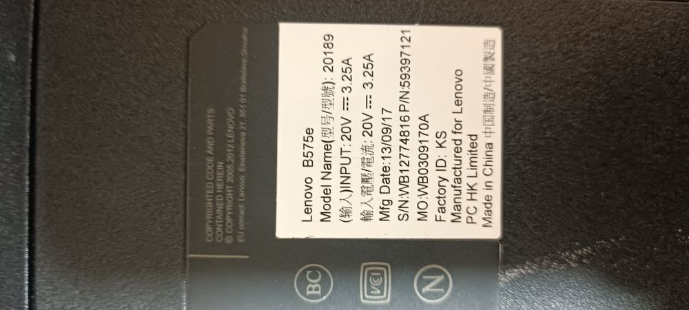 Ноутбук Lenovo B575e