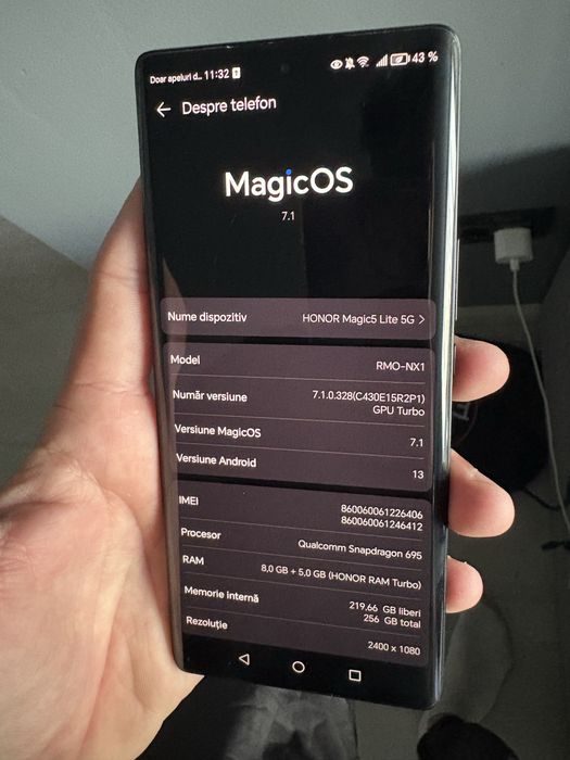 Honor Magic5 Lite 5G