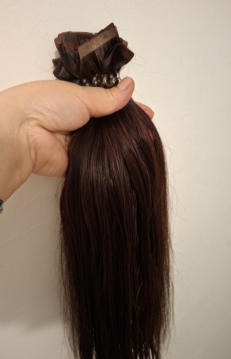 Extensii TIPE-ON -PĂR NATURAL Belher !!!  3  seturi!