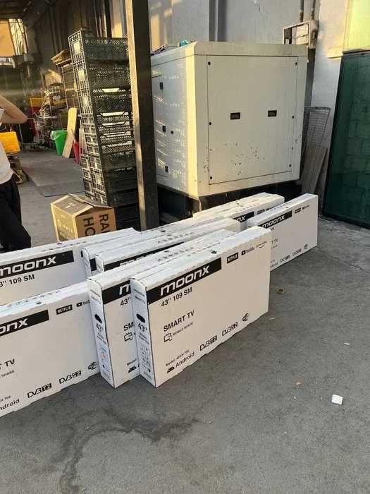 Телевизор MOONX 43” 50” 55” низкие цены доставка бесплатно