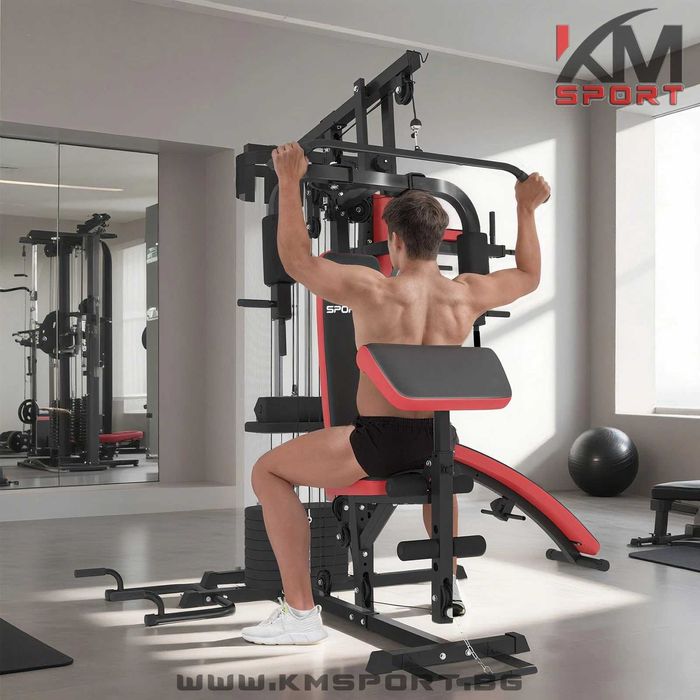 Комбиниран уред гладиатор с 4 работни места - успоредка,лежанка,лицеви