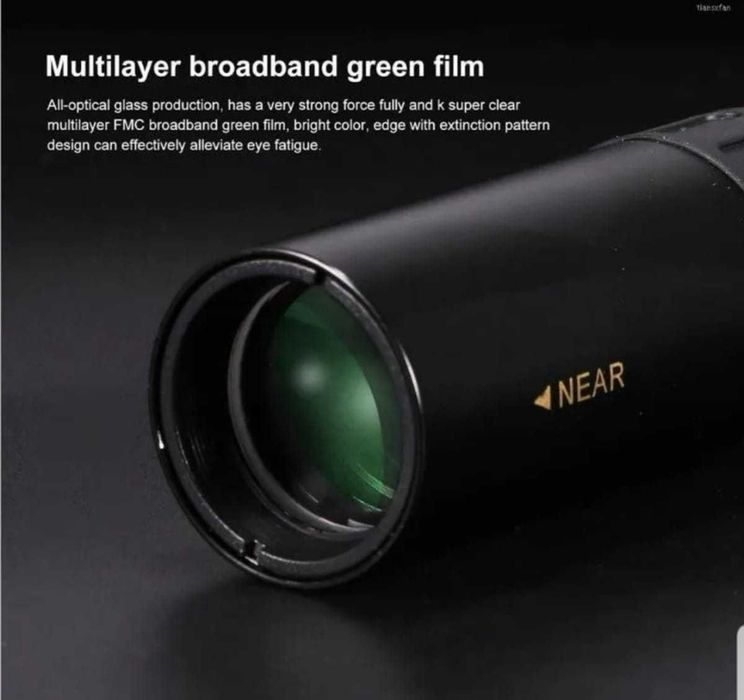 Monoclu Telescop Apexel, zoom 8-24x, 30mm, support pentru telefon