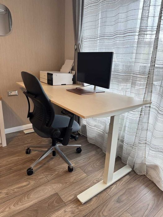 Birou reglabil electric Viva Upgrade DUAL motor (Timotion), trepte memorabile