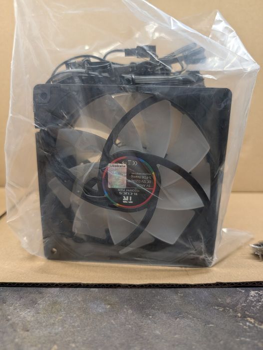 Set de 3 ventilatoare Thermalright  TL-C12C-S negre