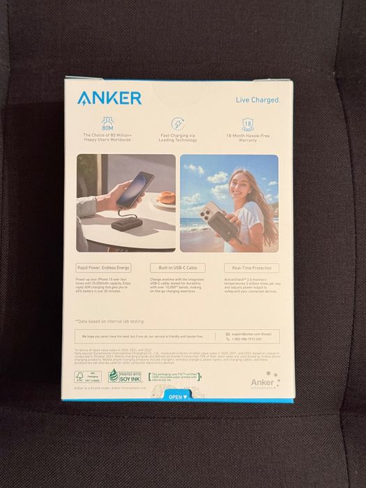 Външна батерия Anker Zolo