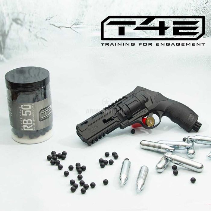 Pistol [CU BILE DE CAUCIUC] - Varianta Puternica V.3 Airsoft Co2 HDP!