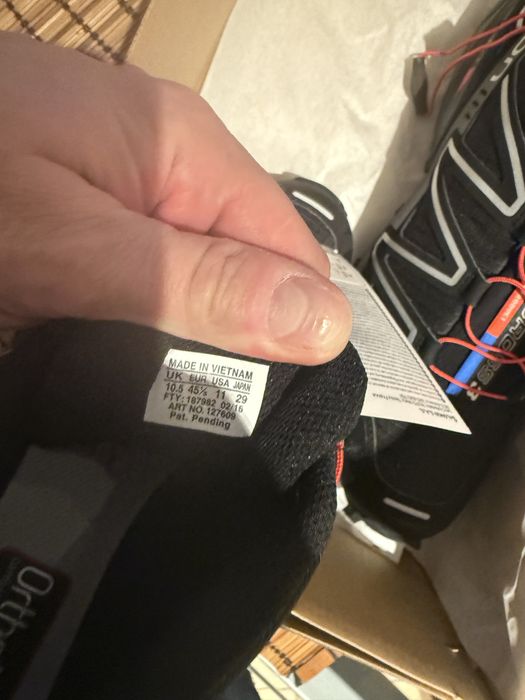 Ghete/adidasi Salomon Speedcross 3, noi, full box, masura 45