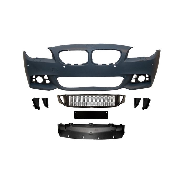 Предна броня за BMW F10 / F11 facelift (2014+) - M-Tech дизайн с отвори