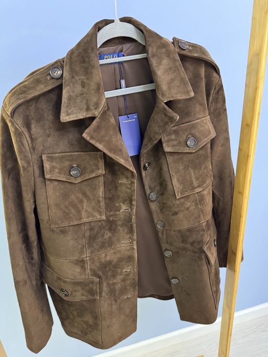 Куртка из натуральной замши