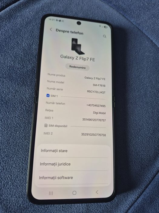 Samsung Z Flip 7 FE 128 GB