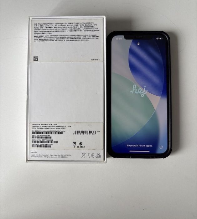 Iphone 12 blue 128gb емкость 80%