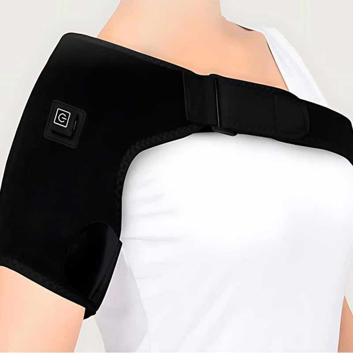 Ортеза за рамо с отопление – 3 нива на загряване, USB захранване