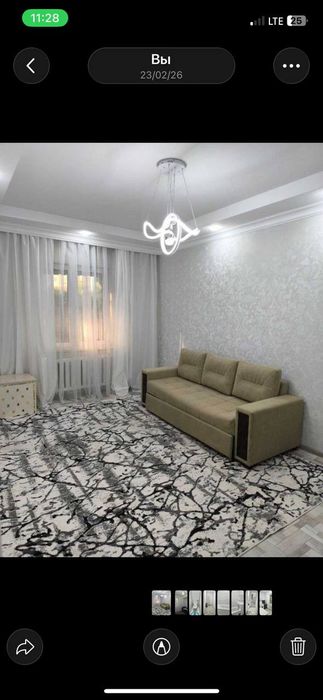 Продаётся 1 ком квартира