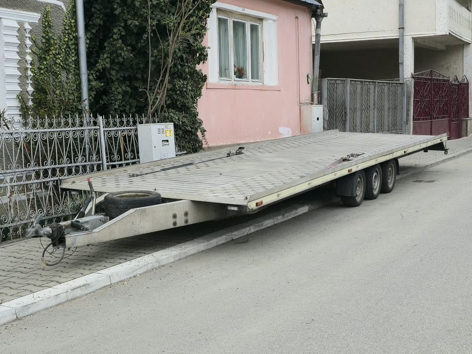 Platformă remorca auto 8.5m / 3 axe / 2021