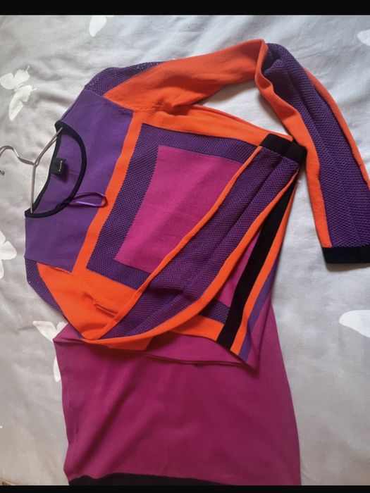 #Pinko#rochie#midi#cu design geometric modern