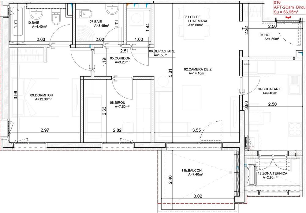 Apartament 3 camare | Afi City | Metrou Laminorului | Loc parcare