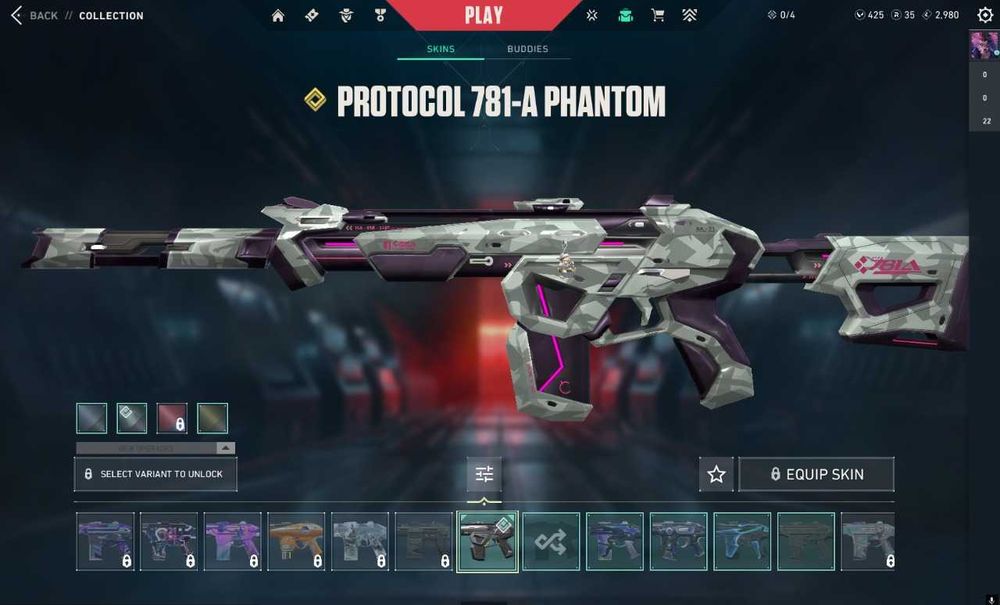 Аккаунт Valorant