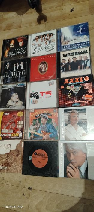 Диски по 500тг CD