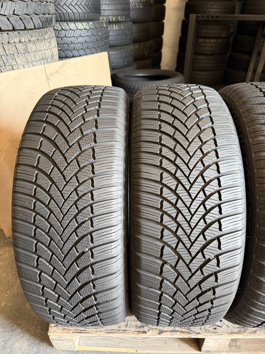 4 anvelope iarna 215/55/18 , Bridgestone , DOT 2023 , 6-8 mm !