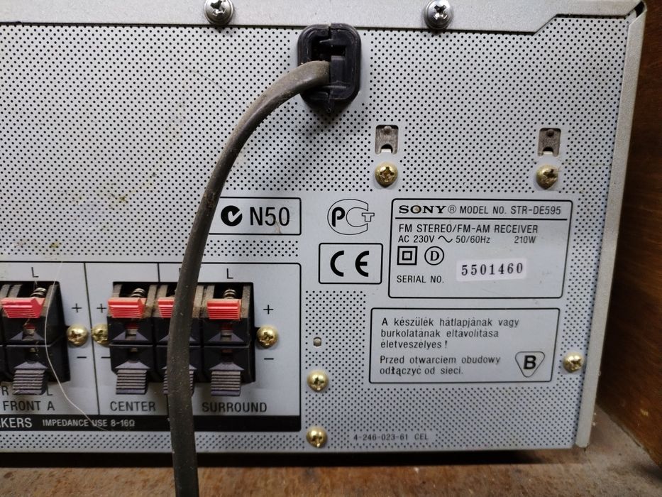 Amplificator sony cu radio