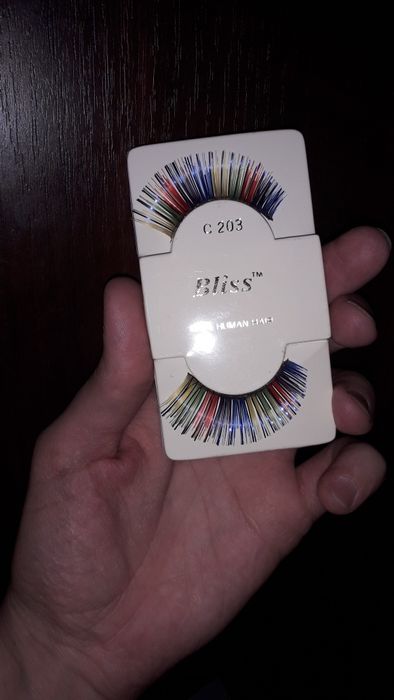 Наклодные реснички карнавальные