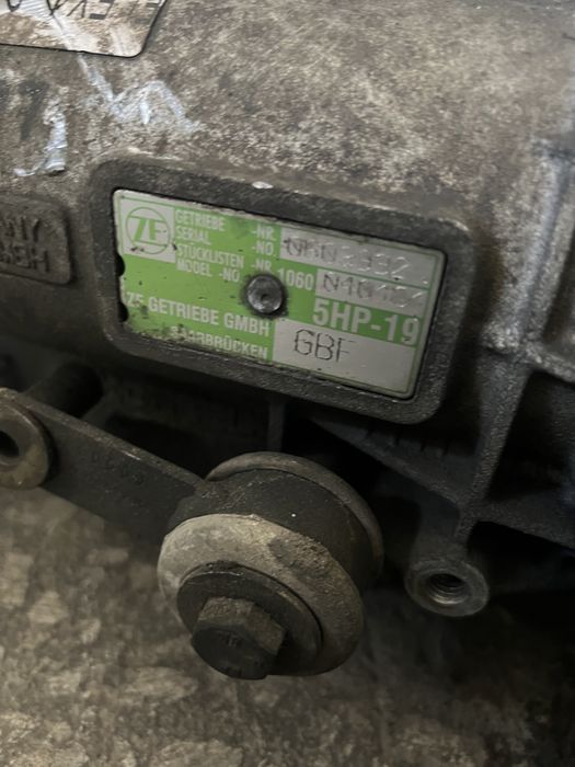 АКПП на Audi A4 5HP-19 GBF Ауди А4 полный привод 2.0
