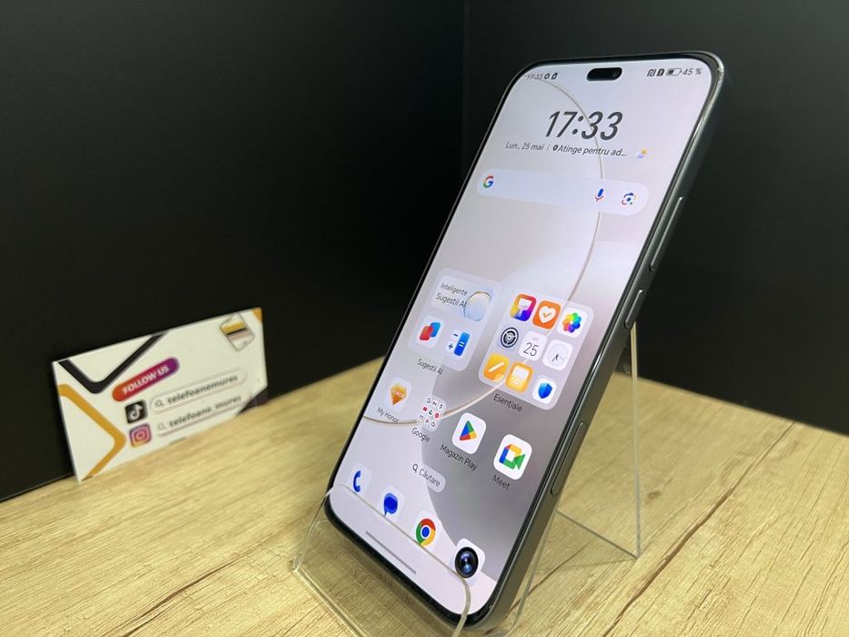 Honor 400 Lite 256Gb Velvet Black Second-Hand 3 ani garanție, Telefoan