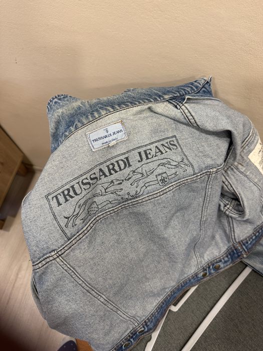 Дънково яке trussardi jeans