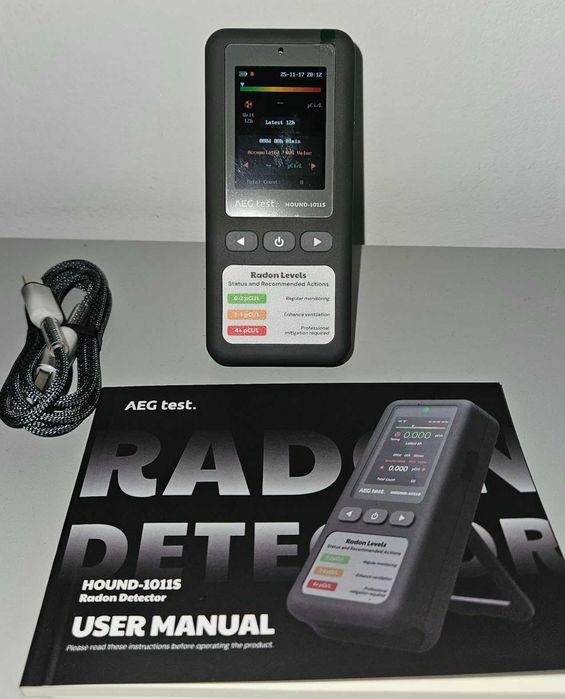 AEGTEST HOUND-1011S Преносим радонов детектор, високоточен сензор