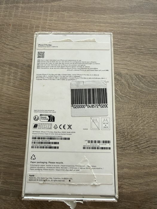 Iphone 17 Pro Max