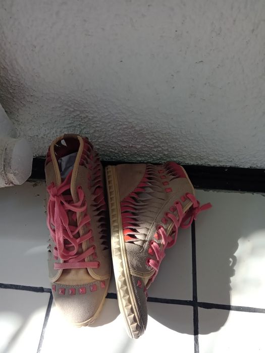 Дамски кецове естествена кожа