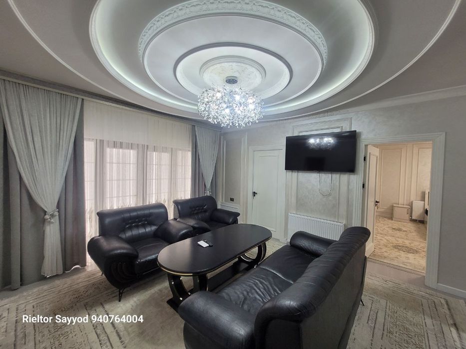 3 хонали квартира ижарага берилади