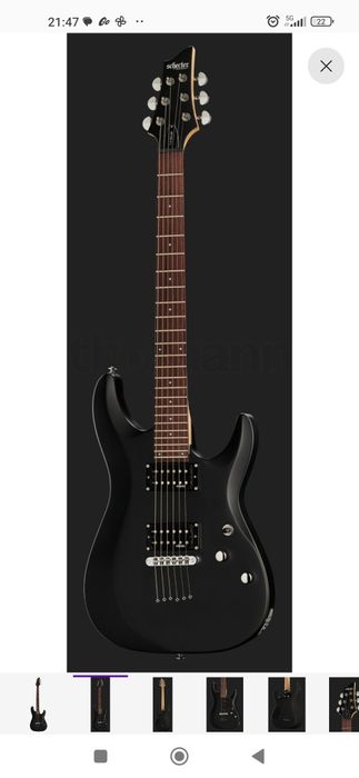 Срочно продаётся Schecter c6 deluxe электрогитара соло гитара