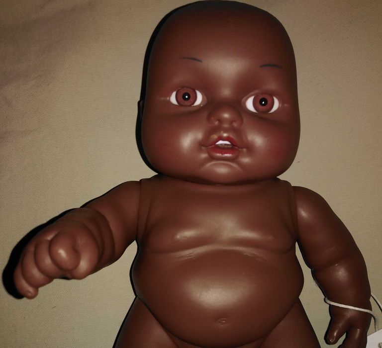 Papusa / Bebelus anatomic , realist, Nou, afro-american