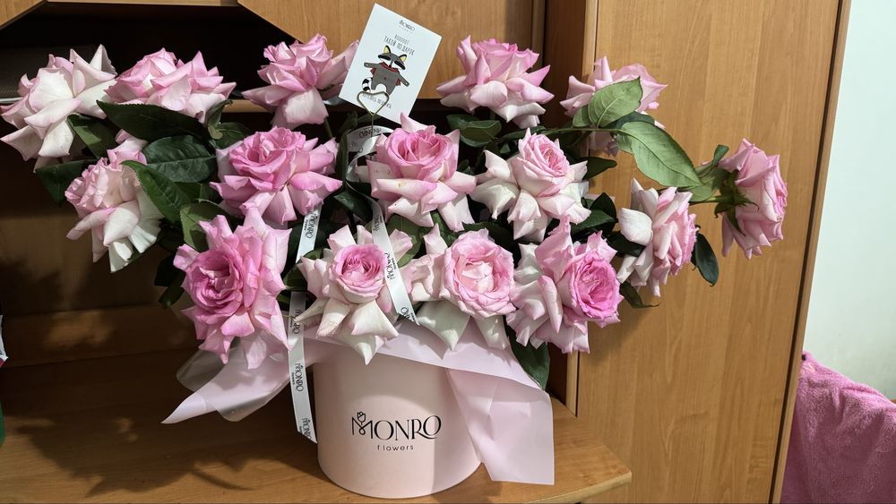 Цветы свежые сегодня купил