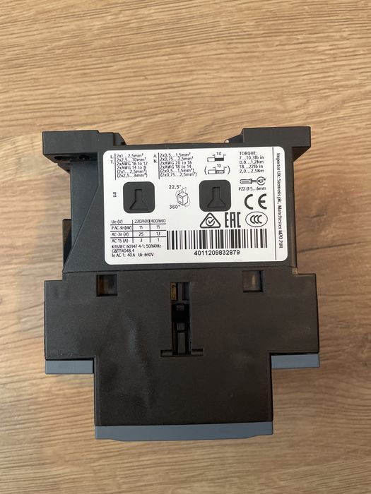 Vând Contractor de putere Siemens