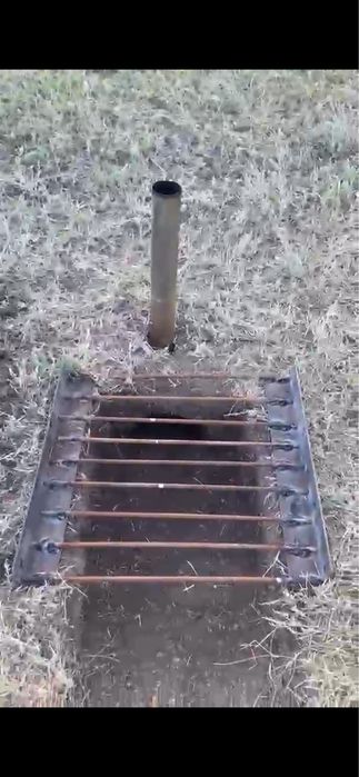 участок с контейнером