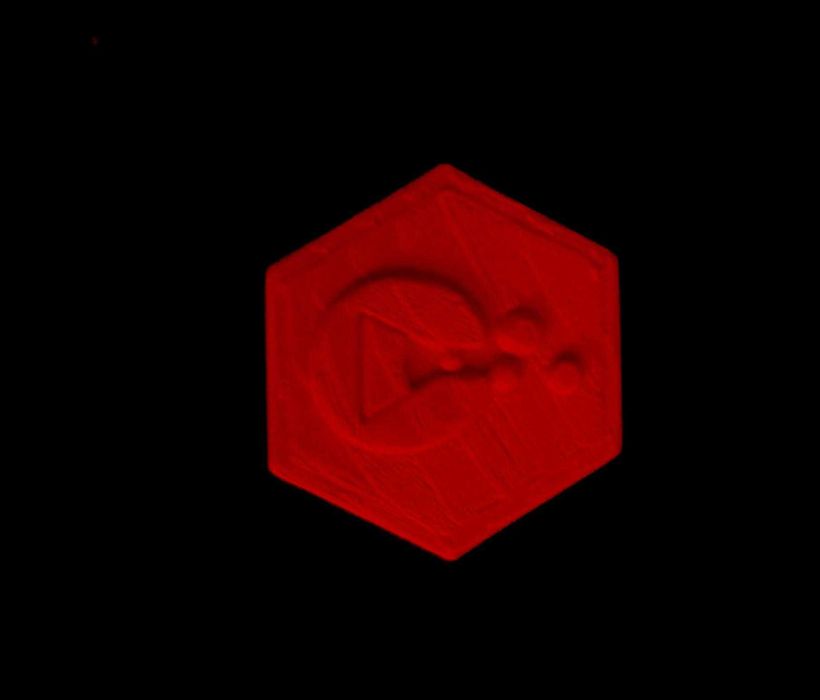 Червен „LabCoin“ токен