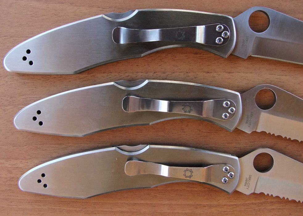 Сгъваем нож Spyderco Police 4