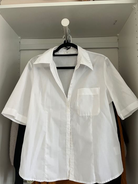 Дамска бяла риза