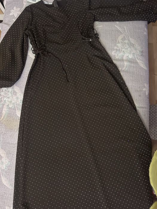 Длинноее платье на завязках