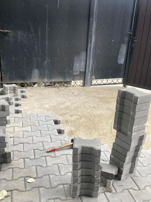 Брусчатка укладка 1500