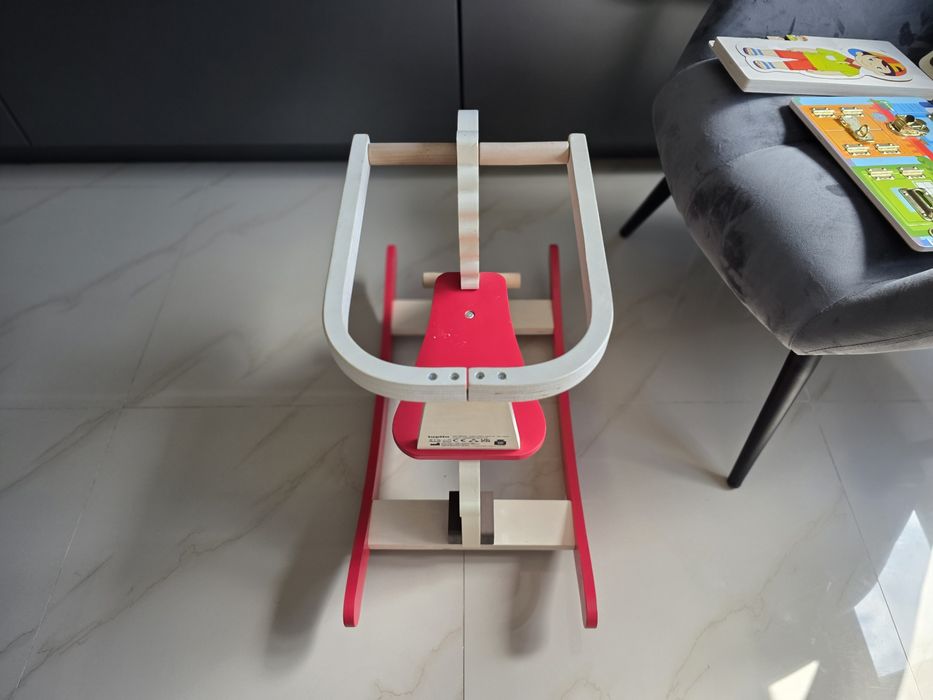 Vand cal balansoar din lemn