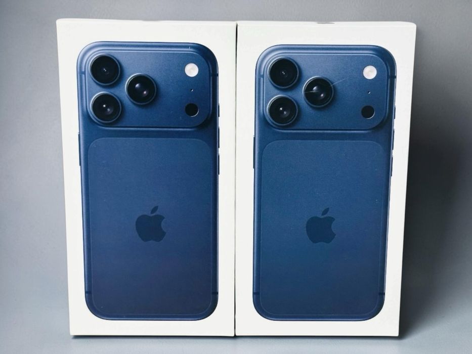 Apple iPhone 17 Pro Max 256GB Deep Blue НЕРАЗПЕЧАТАН! Гаранция!