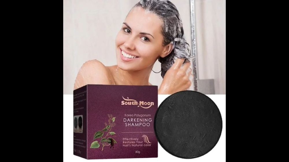 Sochva soqollarni tabiy qoraytiruvchi Shampunli sovun