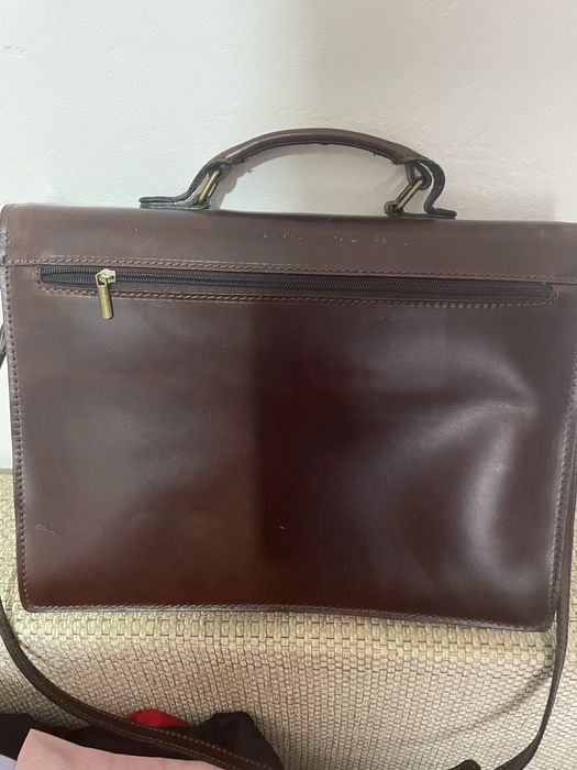 servieta de piele naturala