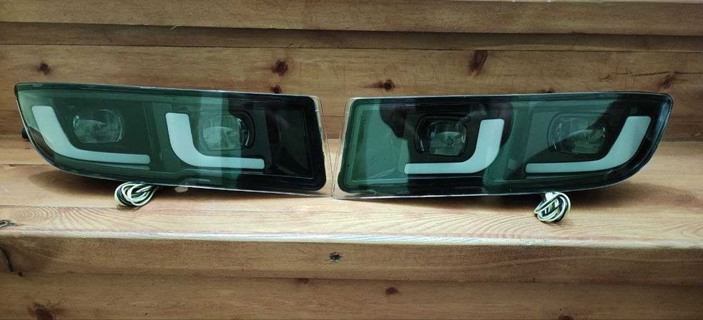LED Противотуманки + ДХО на Prado 120