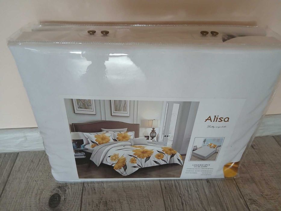 Спално бельо за двойна спалня 6 части