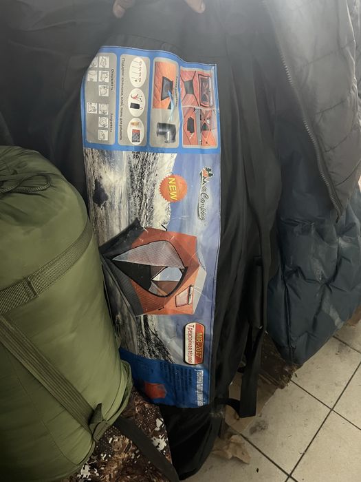 Палатка куб зима